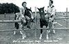 Postcards - 1950's: Gay El Rancho Guest Ranch Horseback